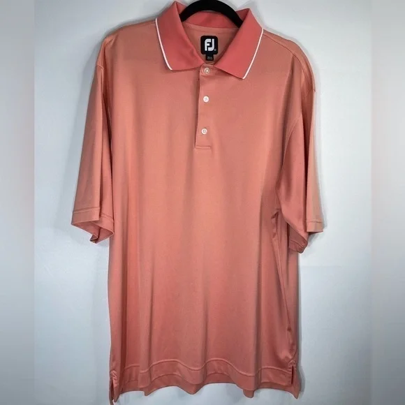 Footjoy Shirt Mens Extra Large Polo Classic Short Sleeve Golf Performance Active - Picture 1 of 6
